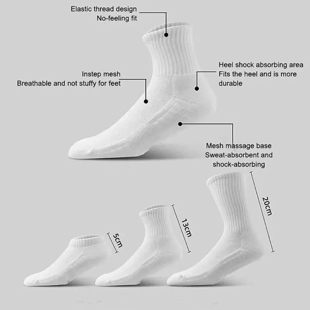 CushionCure™ Anti-Fatigue Cushion Bottom Athletic Socks